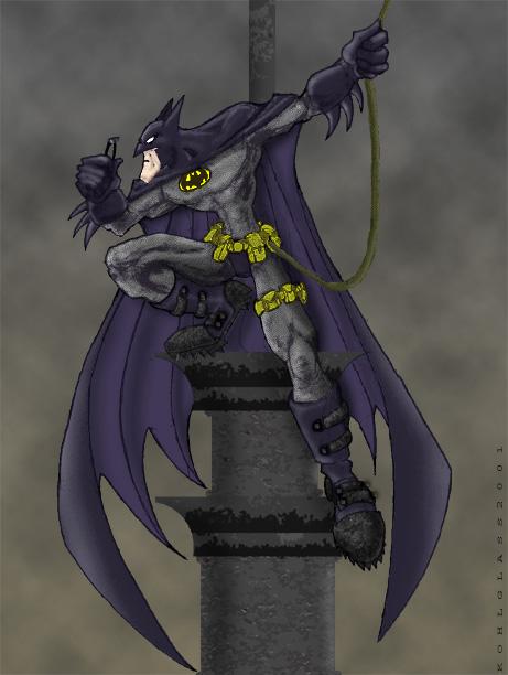 PS FILTER Batman . . . Check out the textures on his boots.